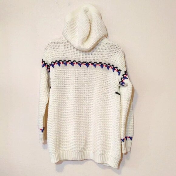 Sears JR bazaar vintage 70s cardigan with embroidered town - Picture 4 of 10